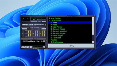 Перезапуск Winamp