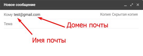 Подбор и регистрация имени домена для почты