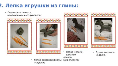 Подготовка глины и инструментов