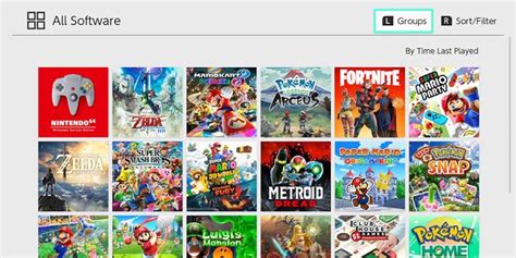 Подготовка к установке игр на Nintendo Switch