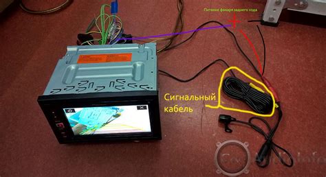 Подключение камеры к питанию