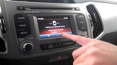 Подключение к блютузу KIA K5
