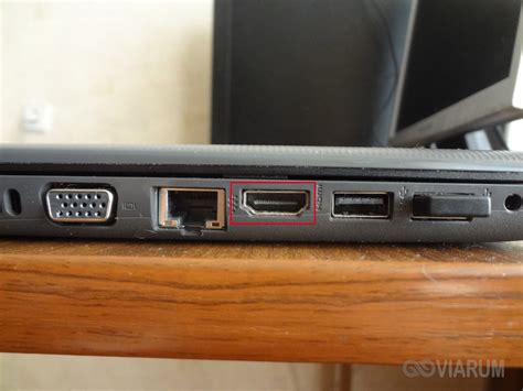 Подключение ноутбука или компьютера через HDMI