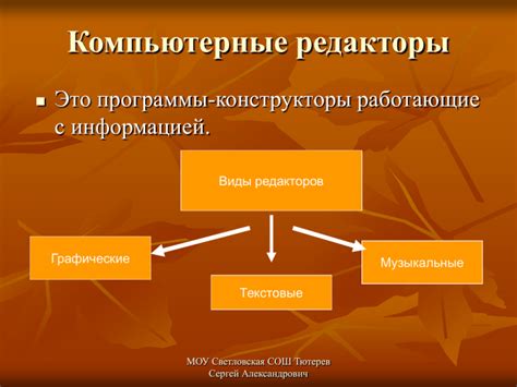 Подключение текстовых редакторов