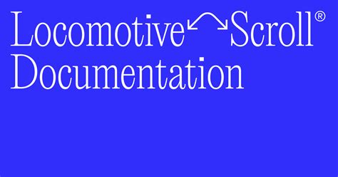 Подключение Locomotive Scroll к проекту
