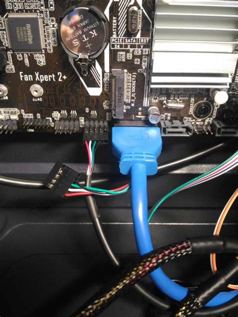 Подключение USB 3.0 к материнской плате без разъема