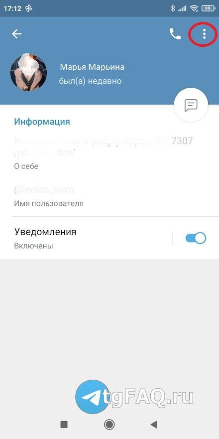 Поиск скрытого номера телефона в Телеграме