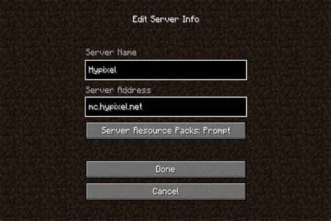 Поиск IP Minecraft: эффективные способы