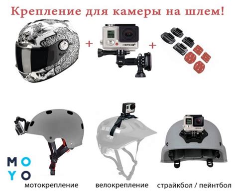 Покупка и установка камеры на шлем