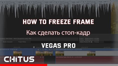Полезные советы для стоп-кадров в Vegas Pro