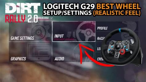 Популярные проблемы и их решения при настройке руля в Dirt Rally на Logitech G29