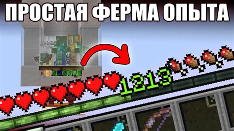 Построение блоков для фермы опыта