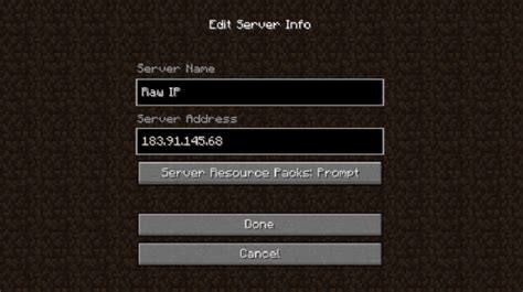 Почему важно знать IP-адрес сервера Minecraft