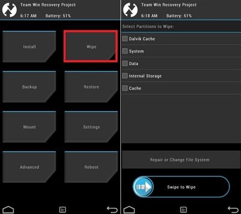 Почему нужно войти в TWRP Recovery