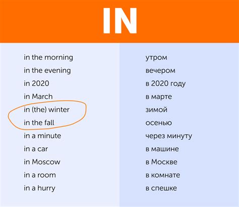 Предлоги перед числами