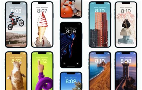 Преимущества использования живых обоев на iPhone iOS 16