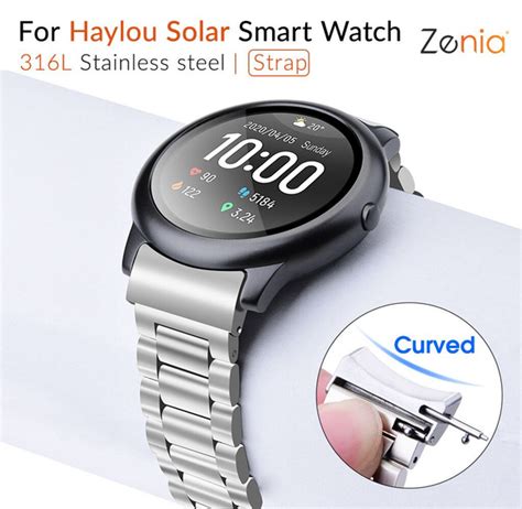Приемы настройки умных часов Haylou Solar