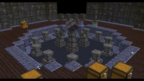 Применение линзы в игре Thaumcraft 6
