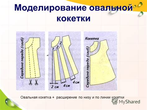 Причины появления кокетки на выкройке