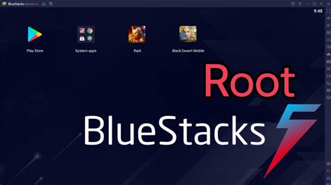 Проверка наличия root прав на Bluestacks 5
