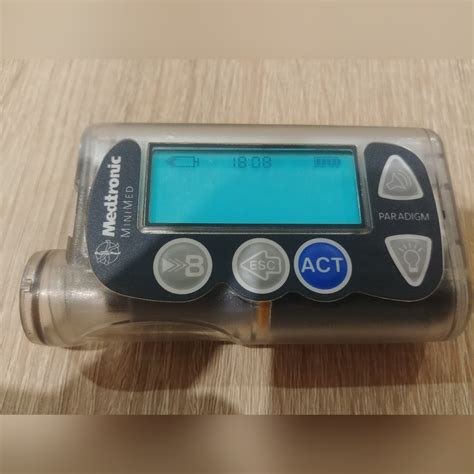 Проверка подачи топлива помпы Medtronic 722