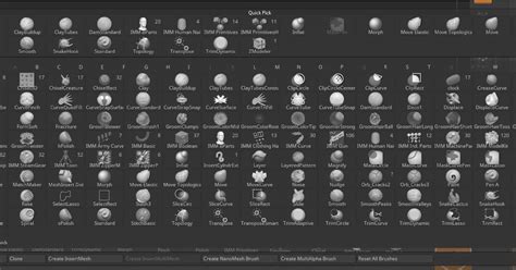 Проверка установки кистей в ZBrush