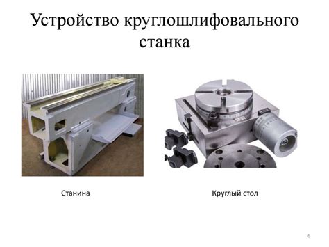 Процесс установки шлифовального станка
