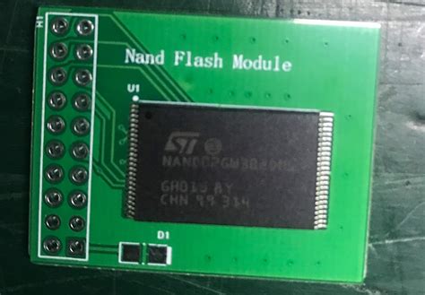 Процесс физической очистки NAND flash