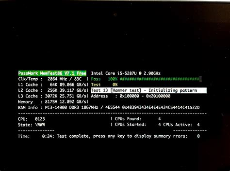 Раздел 2: Memtest Pro: основные функции