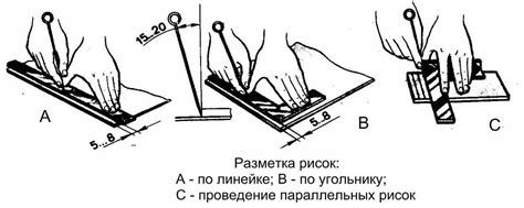 Разметка поверхности