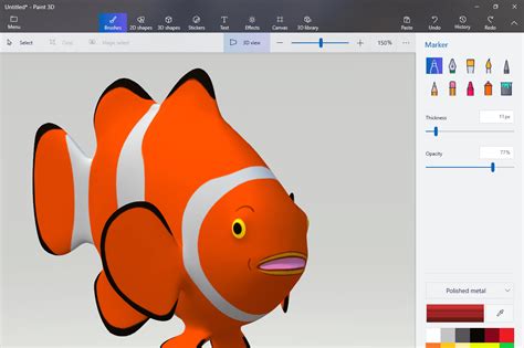 Регистрация в Paint 3D