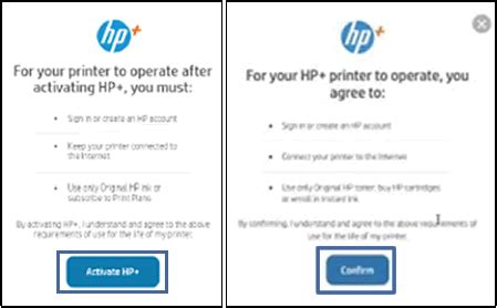 Регистрация принтера в приложении HP Smart