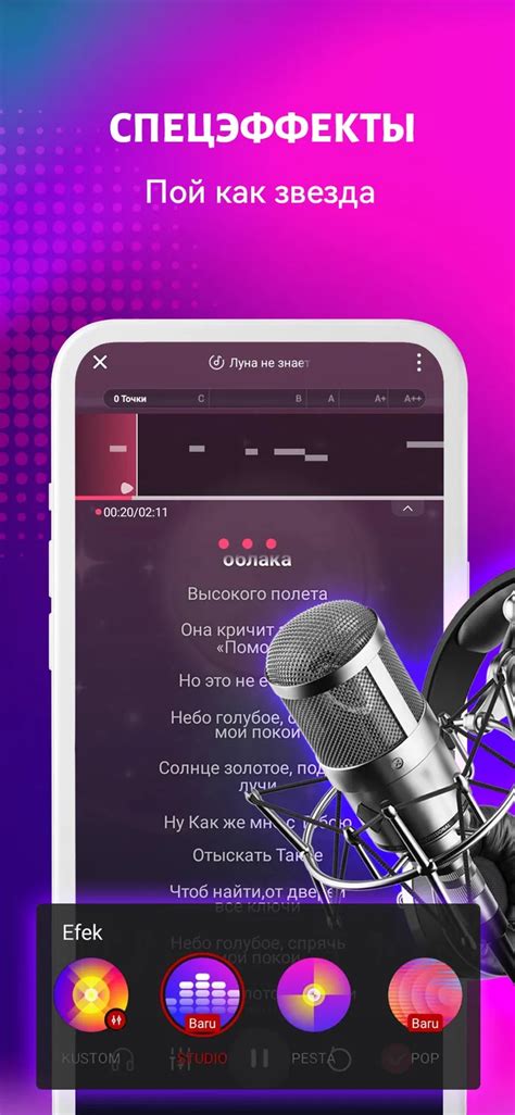 Редактирование минуса в Starmaker