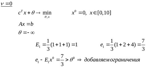 Результаты использования алгоритма