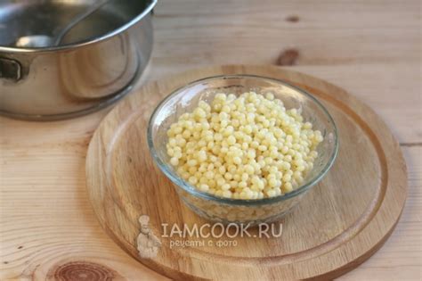 Рецепт пасты птитим на гарнир