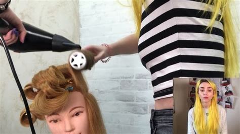 Ручной метод при помощи фена