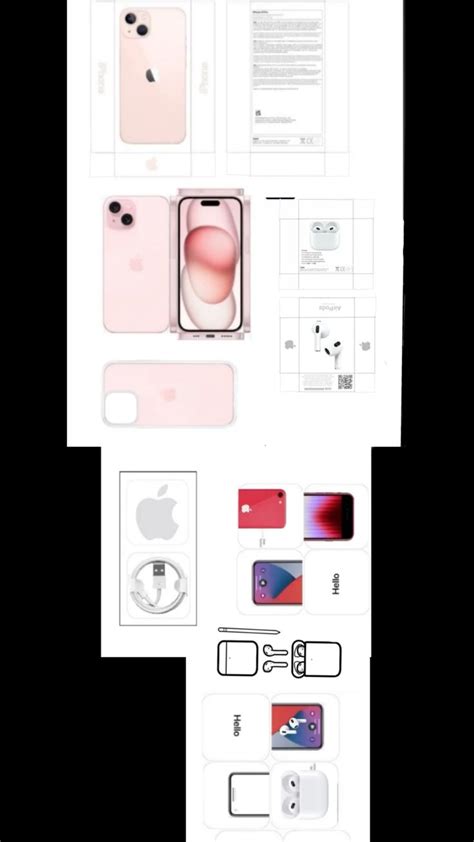 Сборка и украшение бумажного iPhone