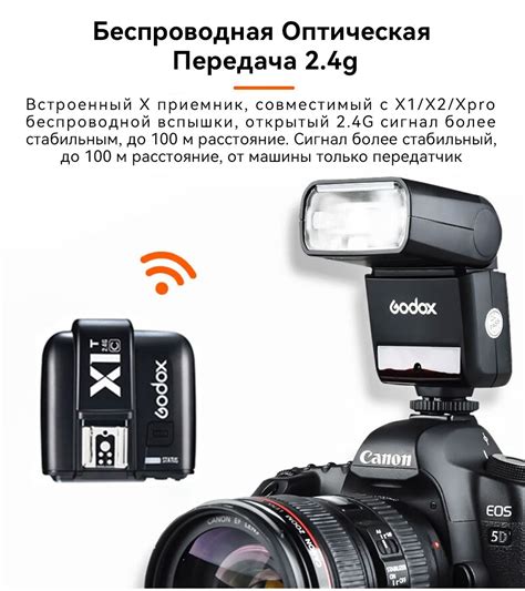 Синхронизация Canon и вспышки Godox