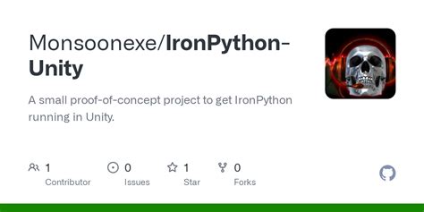 Создание проекта Unity с поддержкой IronPython