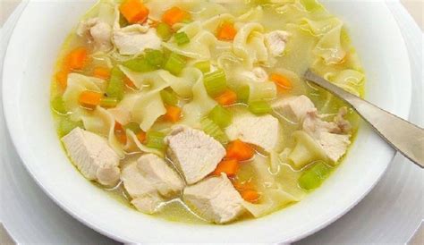 Суп Ютуб с курицей и овощами