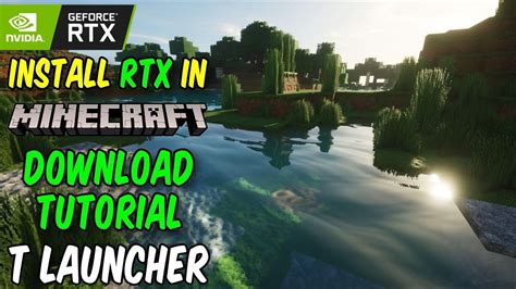 Тестирование RTX в Minecraft TLauncher