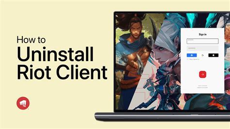 Удалите Riot Client через панель управления.