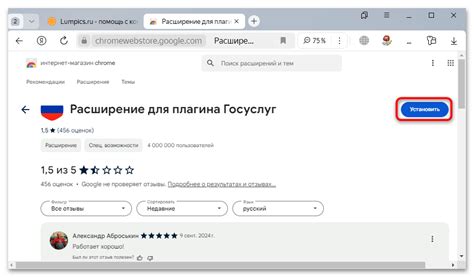 Установка и включение плагина Госуслуги