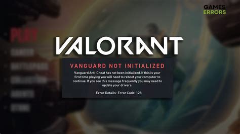 Установка клиента Vanguard Valorant