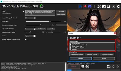 Установка новой модели в stable diffusion