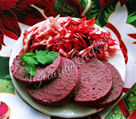 Формование веганской колбасы