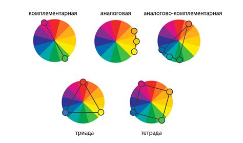 Цветовые схемы для темного леса