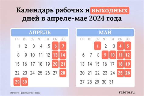 Часы работы в майские праздники