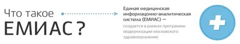 Что такое ЕМИАС и как он работает