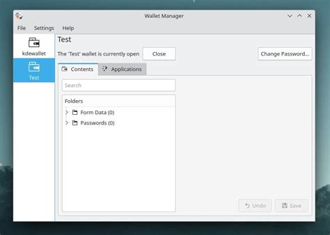 Что такое служба бумажника KDE